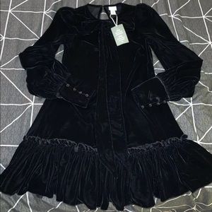 NWT Sold Out The Vampire’s Wife Velvet Dress XS